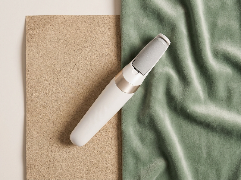 SammetsPennan mellan sandpapper och sammet